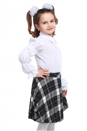 Юбка Анфиса 36-42 (кл.черн.-бел.)