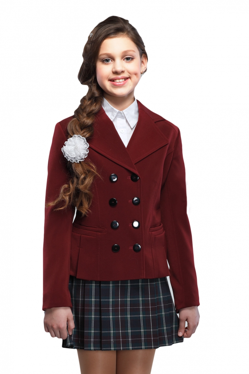 Пиджак Маринка 36-42 (Бордо)