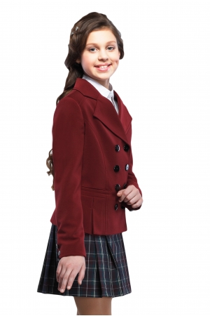 Пиджак Маринка 44-48 (Бордо)