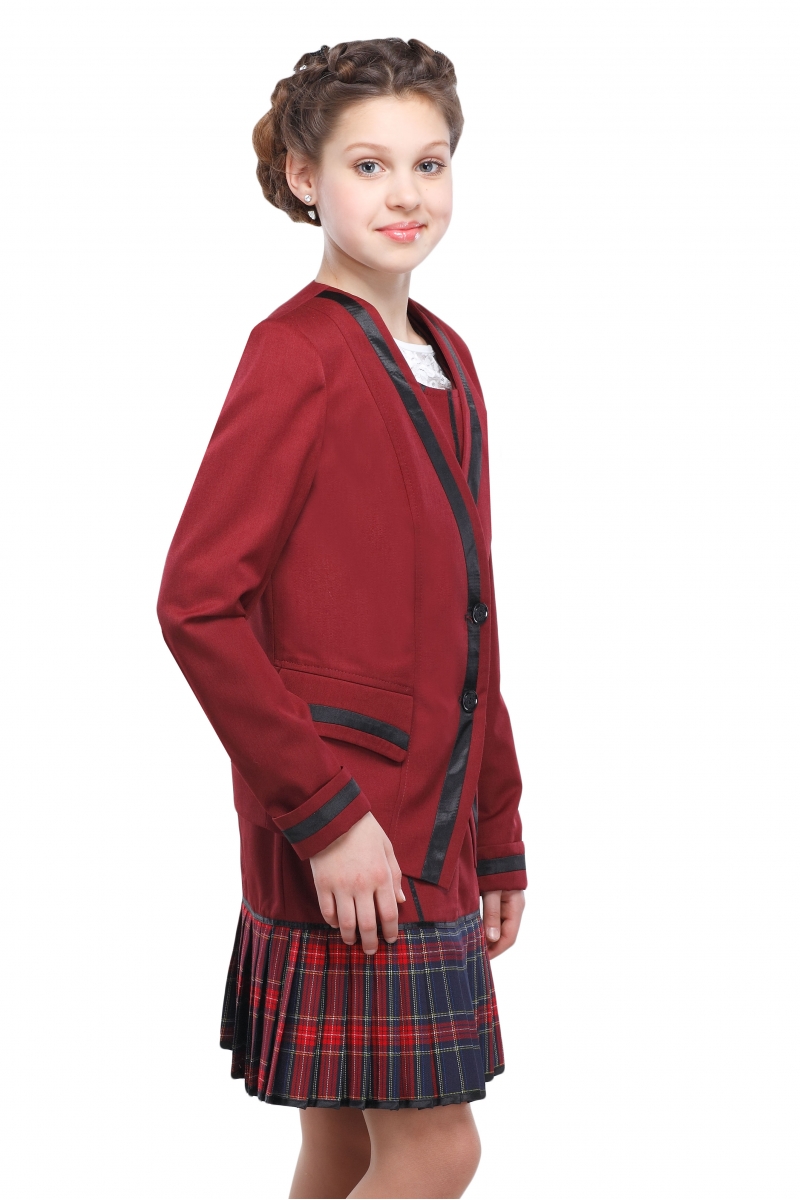 Леся Пиджак 36-42 Бордо