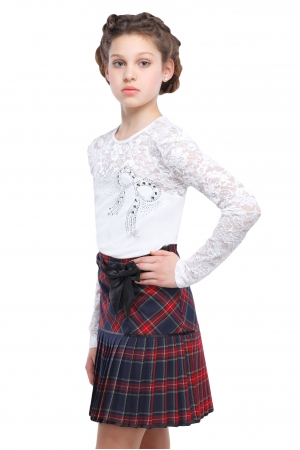 Леся Юбка 36-42 (кл.сине-борд.)