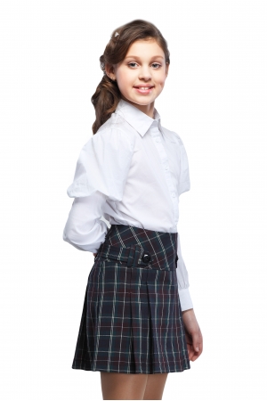 Юбка Маринка 44-48 (кл.син-зел.)