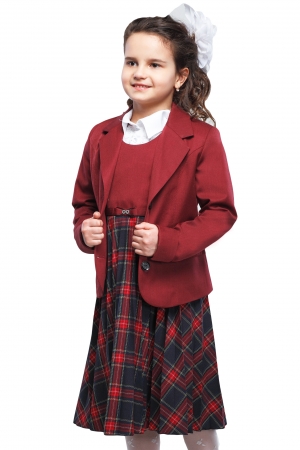 Пиджак Анфиса 28-34 Бордо