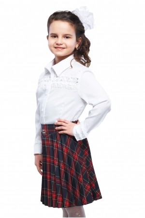 Юбка Анфиса 36-42 (кл.сине-борд.)