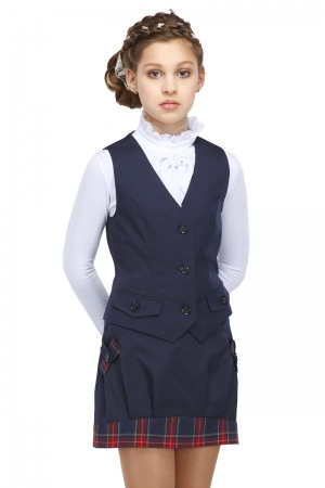 Анютка Юбка 32-34 Синий (кл.сине-борд.)