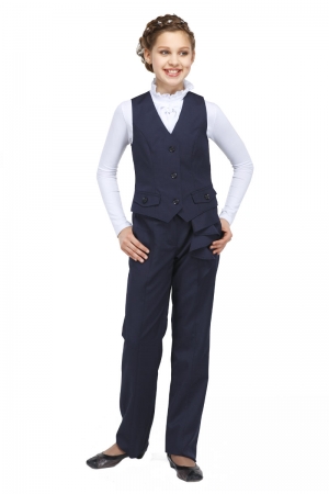 Брюки Маринка 44-48 (Синий)